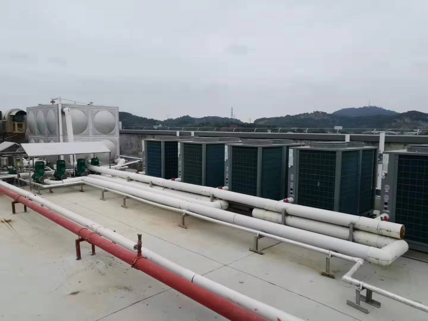 九五至尊VI老品牌澄海中学空气能案例