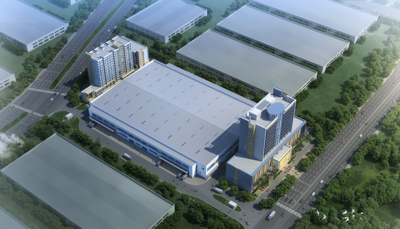 九五至尊VI老品牌空气能总部基地