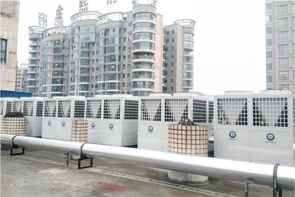 旅馆空气能热泵冷暖系统